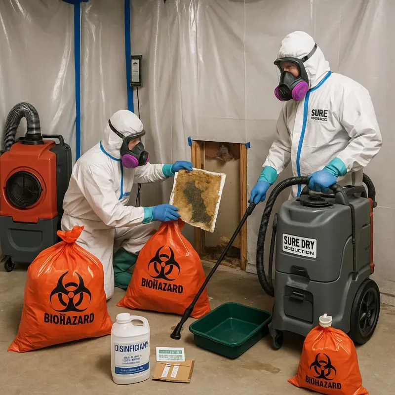 Contaminated Water Handling Protocols process in Cascade County, MT