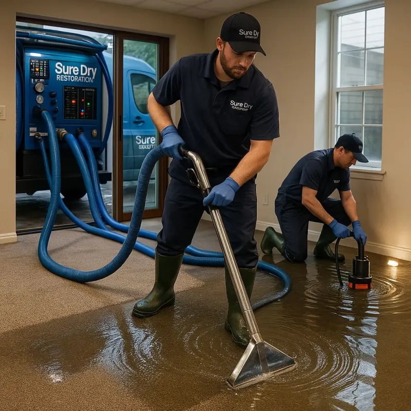 Water Extraction and Removal process in Cascade County, MT